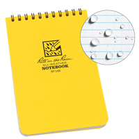 Carnet de notes de poche &agrave; spirale, Couverture souple, Jaune, 100 Pages, 4" , 6"  The Estey Group