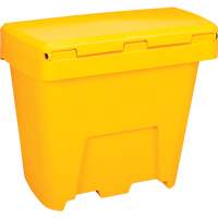 Bacs d'entreposage pour sel & sable, Avec Moraillon, 21" x 27" x 26", 4,24 pi³, Jaune The Estey Group