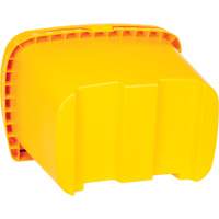 Bacs d'entreposage pour sel & sable, Avec Moraillon, 21" x 27" x 26", 4,24 pi³, Jaune The Estey Group
