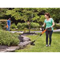 Max* Cordless 2-Speed String Trimmer/Edger Kit, 12", Battery Powered, 20 V The Estey Group