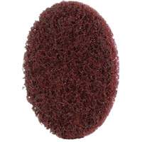 Disque de conditionnement de surface Roloc Scotch-Brite, 1" dia., Grain Moyen, Oxyde d'aluminium The Estey Group
