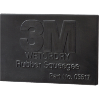Wetordry Rubber Squeegee, 3", Rubber The Estey Group