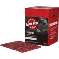 Scotch-Brite 7447 Hand Pads, Aluminum Oxide, 9" x 6", Very Fine Grit The Estey Group