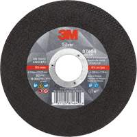 Silver Cut-Off Wheel, 4-1/2" x 0.04", 7/8" Arbor, Type 1, Ceramic, 13300 RPM The Estey Group