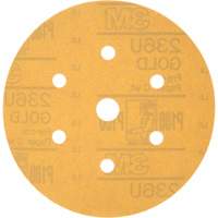 Disque de ponçage antipoussi&egrave;re Hookit, dia 6", Grain P180, Oxyde d'aluminium, Poids C The Estey Group