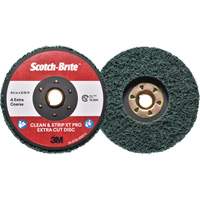 Scotch-Brite Clean & Strip XT Pro Extra Cut Disc, 4-1/2" Dia., Extra Coarse Grit, Aluminum Oxide The Estey Group