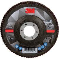 769F Quick Change Flap Disc, 4-1/2" x 7/8", Type 27, 80+ Grit, Ceramic The Estey Group
