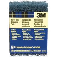 Heavy-Duty Stripping Pads, Aluminum Oxide, 3-1/2" x 5", Coarse Grit The Estey Group