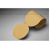 Disque abrasif dor&eacute; en rouleau de papier Stikit, 6" dia., Grain P150, Oxyde d'aluminium The Estey Group