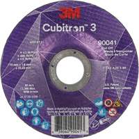 Meule &agrave; tronçonner Cubitron 3, 4-1/2" x 0,045", Arbre de 7/8", Type T27, C&eacute;ramique, 13 300 Tr/min The Estey Group