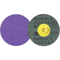 Cubitron 3 Roloc Fibre Disc, 4" Dia., 80+ Grit, Ceramic The Estey Group