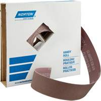 Rouleaux pour l'atelier Metalite K225, Oxyde d'aluminium, 1-1/2" la x 150' lo, Grain 40 The Estey Group