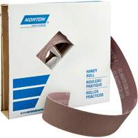 Rouleaux pour l'atelier Metalite K225, Oxyde d'aluminium, 1-1/2" la x 150' lo, Grain P50-X The Estey Group