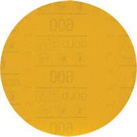 Disque abrasif dor&eacute; Hookit 09260, dia 6", Grain 600, Oxyde d'aluminium, Poids C The Estey Group