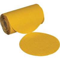 Rouleau de disques abrasifs sans trou Stikit, 6" dia., Grain 220, Oxyde d'aluminium The Estey Group