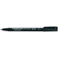 Lumocolor&reg; Permanent Markers, Black, Fine Tip The Estey Group