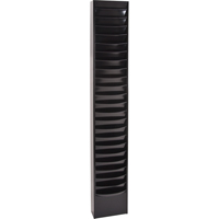 Pr&eacute;sentoirs, Stationnaire, 23 fentes, Acier, 9-3/4" la x 4-1/8" p x 65-1/2" h The Estey Group
