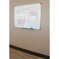White Board, Magnetic, 36" W x 24" H The Estey Group