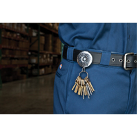 Original Self Retracting Reels #485-HDK, Chrome, 48" Cable, Belt Clip Attachment The Estey Group