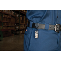Retractable Mini-Bak&reg; Key Rings, Plastic, 36" Cable, Belt Clip Attachment The Estey Group