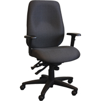 Chaises ergonomiques Cierra , Tissu, Noir, Capacit&eacute; 275 lb The Estey Group