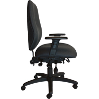 Chaises ergonomiques robustes Cierra , Tissu, Noir, Capacit&eacute; 400 lb The Estey Group