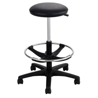 Extended-Height Stool, Drafting, Adjustable Height, 250 lbs. Capacity The Estey Group