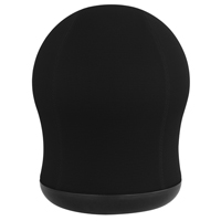 Zenergy Swivel Ball Chair, Mesh, Black, 250 lbs. Capacity The Estey Group
