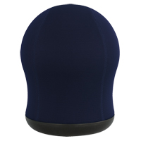 Zenergy Swivel Ball Chair, Vinyl, Blue, 250 lbs. Capacity The Estey Group