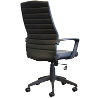 Activ A-128 Office Chair, Polyurethane, Black, 275 lbs. Capacity The Estey Group
