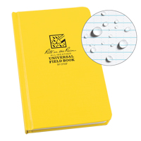 Livre reli&eacute;, Couverture rigide, Jaune, 160 Pages, 4-5/8" , 7-1/4"  The Estey Group