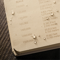 Livre reli&eacute;, Couverture rigide, Havane, 160 Pages, 4-5/8" , 7-1/4"  The Estey Group