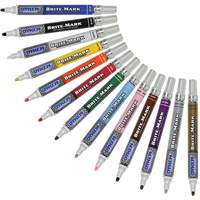 Marqueur &agrave; peinture moyen Brite-Mark, Liquide, Blanc The Estey Group
