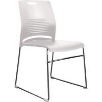 Activ Series Stacking Chairs, Plastic, 23" High, 275 lbs. Capacity, White The Estey Group