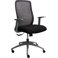 Era Series Adjustable Office Chair, Fabric/Mesh, Black, 275 lbs. Capacity The Estey Group