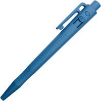 Stylo d&eacute;tectable aux rayons X et par les d&eacute;tecteurs de m&eacute;tal, Bleu, R&eacute;tractable The Estey Group