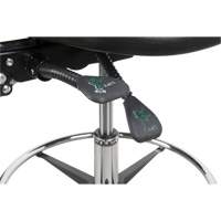 Heavy-Duty Ergonomic Stool, Stationary, Adjustable Height, 250 lbs. Capacity The Estey Group