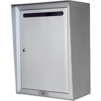 Collection Box, Wall -Mounted, 16-3/16" x 11-3/4", Aluminum The Estey Group