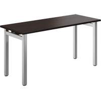 Newland Table Desk, 29-7/10" L x 60" W x 29-3/5" H, Dark Brown The Estey Group