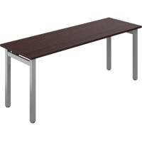 Newland Table Desk, 29-7/10" L x 72" W x 29-3/5" H, Dark Brown The Estey Group