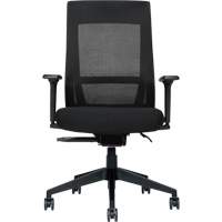 High-Back Weight-Sensing Synchro-Tilter, Mesh, Black The Estey Group