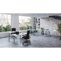 Newland Height-Adjustable Rectangular Table The Estey Group