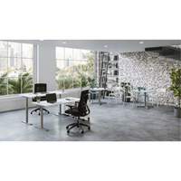 Newland Height-Adjustable Rectangular Table The Estey Group