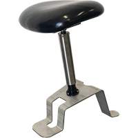TA200 Sit-Stand Stool, Vinyl, Black, 280 lbs. Capacity The Estey Group
