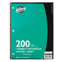 1 Subject Spiral Notebook The Estey Group