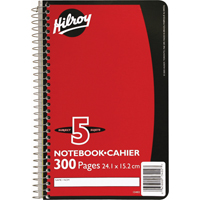5 Subject Spiral Notebook The Estey Group