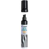 Marqueur permanent rechargeable Super Color, Noir, Pointe Ciseau The Estey Group