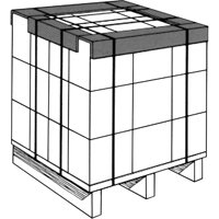 Edge Protectors, Cardboard, 72" L x 3" W The Estey Group