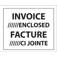 Packing List Envelopes, 4" L x 5" W, Backloading Style The Estey Group