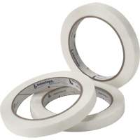 White General Purpose Strapping Tape, 2.7 mils Thick, 9.144 mm (0.36") x 54.864 m (180')  The Estey Group